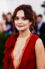 OLIVIA COOKE at 2017 MET Gala in New York 05/01/2017
