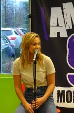 OLIVIA HOLT at 98.7 AMP Radio Switch Party in Detroit 03/31/2017