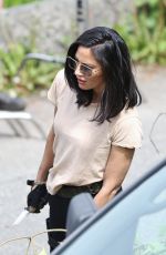 OLIVIA MUNN on the Set of The Predator in Vancouver 05/10/2017