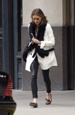 OLIVIA PALERMO Out and About in New York 05/27/2017