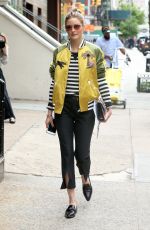 OLIVIA PALERMO Out at Zero Bond Street in New York 05/23/2017