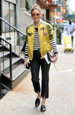 OLIVIA PALERMO Out at Zero Bond Street in New York 05/23/2017