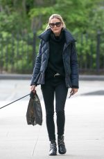 OLIVIA PALERMO Wlaks Her Dog Out in New York 05/09/2017