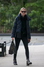 OLIVIA PALERMO Wlaks Her Dog Out in New York 05/09/2017