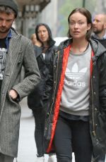 OLIVIA WILDE and Tom Sturridge Arrives at Hudson Theatre in New York 05/25/2017