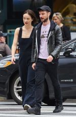 OLIVIA WILDE and Tom Sturridge Out in New York 05/27/2017