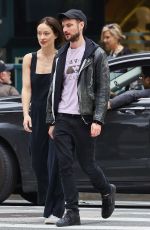 OLIVIA WILDE and Tom Sturridge Out in New York 05/27/2017