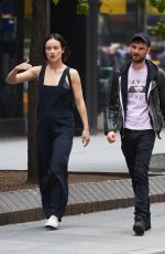 OLIVIA WILDE and Tom Sturridge Out in New York 05/27/2017