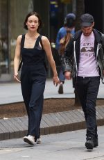 OLIVIA WILDE and Tom Sturridge Out in New York 05/27/2017