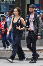 OLIVIA WILDE and Tom Sturridge Out in New York 05/27/2017