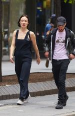 OLIVIA WILDE and Tom Sturridge Out in New York 05/27/2017