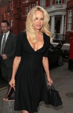 PAMELA ANDERSON Arrives at Ecuadorian Embassy in London 05/02/2017