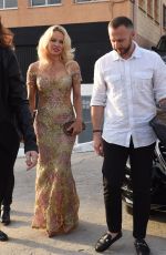 PAMELA ANDERSON at Playa Padre Opening in Marbella 05/27/2017