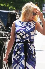 PAMELA ANDERSON Leaves George V Hotel in Paris 05/17/2017