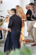 PAMELA ANDERSON Leaves Her Hotel in Miami 05/13/2017