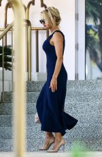 PAMELA ANDERSON Leaves Her Hotel in Miami 05/14/2017