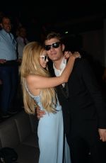 PARIS HILTON and Chris Zylka at Akon Concert in Cannes 05/20/2017