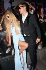 PARIS HILTON and Chris Zylka at Akon Concert in Cannes 05/20/2017