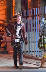 PARIS JACKSON and Macaulay Culkin Out in New York 05/05/2017