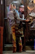 PARIS JACKSON and Macaulay Culkin Out in New York 05/05/2017