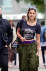 PARIS JACKSON and Tom Hamilton Out in Los Angeles 05/25/2017