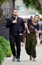 PARIS JACKSON and Tom Hamilton Out in Los Angeles 05/25/2017