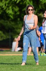 PARIS JACKSON at Central Park in New York 04/29/2017