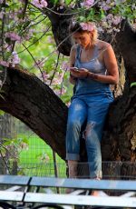 PARIS JACKSON at Central Park in New York 04/29/2017