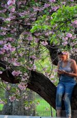 PARIS JACKSON at Central Park in New York 04/29/2017