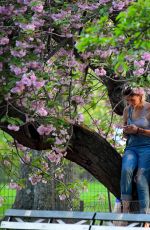 PARIS JACKSON at Central Park in New York 04/29/2017