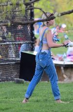 PARIS JACKSON at Central Park in New York 04/29/2017