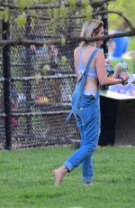 PARIS JACKSON at Central Park in New York 04/29/2017