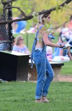 PARIS JACKSON at Central Park in New York 04/29/2017