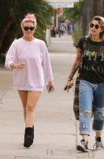 PARIS JACKSON in Ripped Jeans Out in Los Angeles 05/09/2017