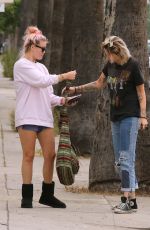 PARIS JACKSON in Ripped Jeans Out in Los Angeles 05/09/2017
