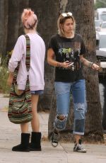 PARIS JACKSON in Ripped Jeans Out in Los Angeles 05/09/2017