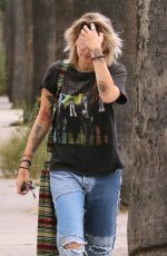 PARIS JACKSON in Ripped Jeans Out in Los Angeles 05/09/2017