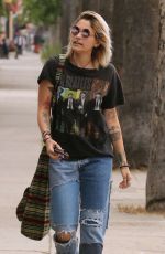 PARIS JACKSON in Ripped Jeans Out in Los Angeles 05/09/2017