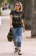 PARIS JACKSON in Ripped Jeans Out in Los Angeles 05/09/2017