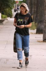 PARIS JACKSON in Ripped Jeans Out in Los Angeles 05/09/2017