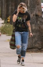 PARIS JACKSON in Ripped Jeans Out in Los Angeles 05/09/2017