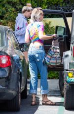 PARIS JACKSON Leaves Sunlife Organics in Calabasas 05/16/2017