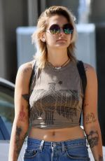 PARIS JACKSON Out in West Hollywood 05/28/2017