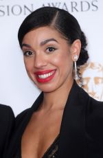 PEARL MACKIE at 2017 British Academy Television Awards in London 05/14/2017