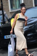 PEARL MCKIE Leaves Saturday Kitchen TV Show in London 05/27/2017