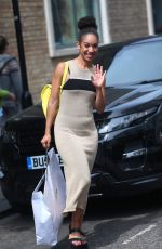 PEARL MCKIE Leaves Saturday Kitchen TV Show in London 05/27/2017