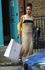 PEARL MCKIE Leaves Saturday Kitchen TV Show in London 05/27/2017
