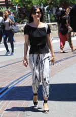 PERREY REEVES Out Shopping at The Grove in Los Angeles 05/20/2017