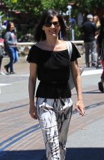 PERREY REEVES Out Shopping at The Grove in Los Angeles 05/20/2017
