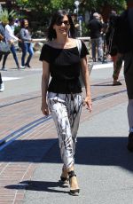 PERREY REEVES Out Shopping at The Grove in Los Angeles 05/20/2017